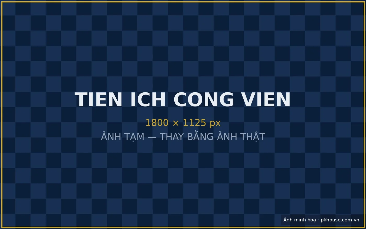 Công viên trung tâm nội khu An Phú Villas