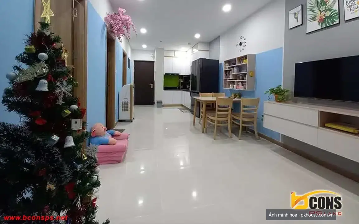 Ảnh thực tế nội thất căn hộ đã bàn giao dự án Bcons Miền Đông