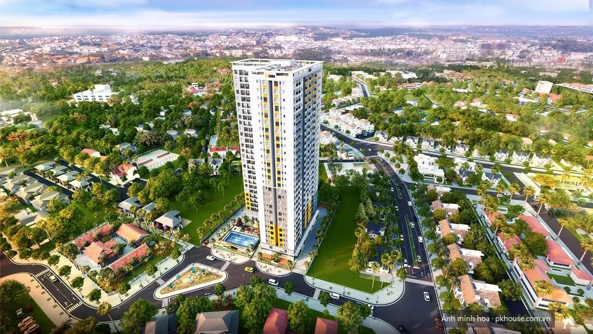 Phối cảnh dự án dự án Bcons Sala