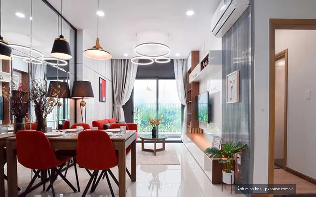 Nhà mẫu căn hộ dự án Bcons Sala
