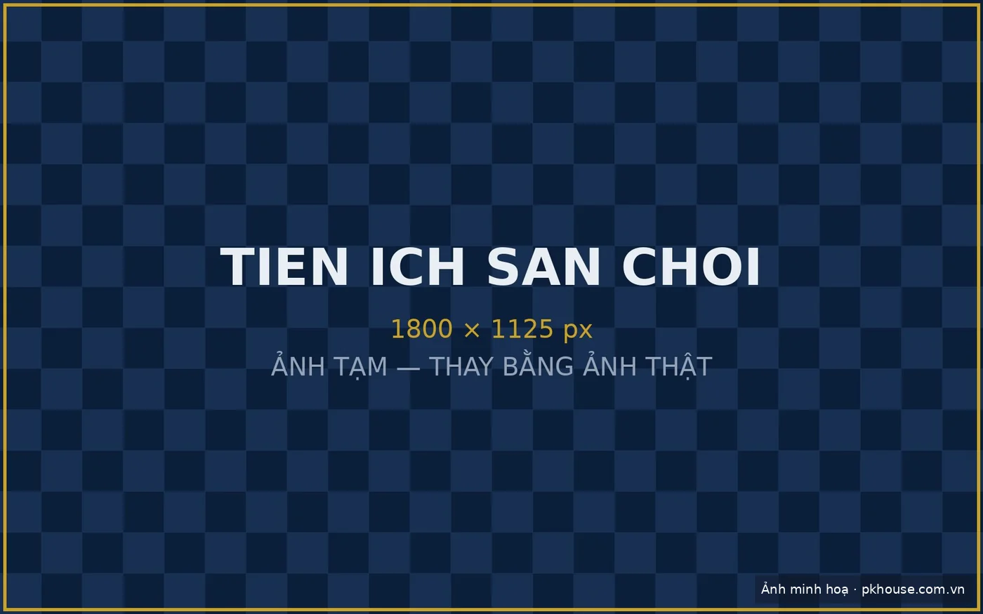 Sân chơi trẻ em có mái che tại Metro Garden