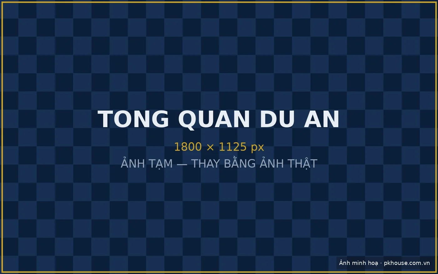 Phối cảnh tổng quan ba block căn hộ Riverside Central